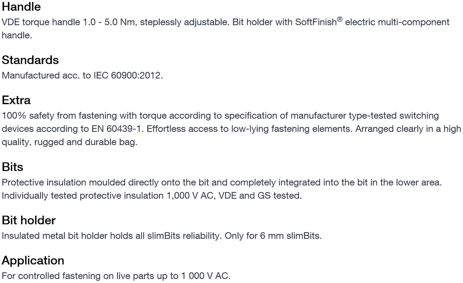 מברג מומנט מתכוונן WIHA TORQUE 2872